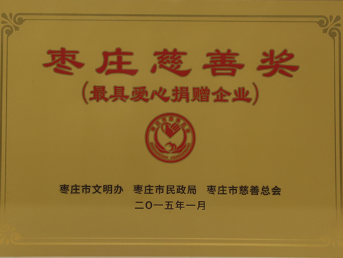 棗莊市慈善獎